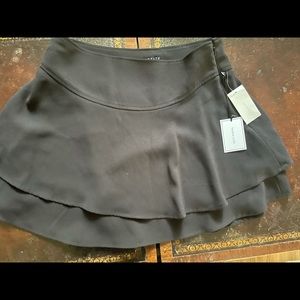 Nordstrom black ruffle skirt size M